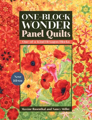 Ein-Block-Wunder-Panel-Quilts: Neue Ideen; Einzigartige Hexagon-Blöcke - One-Block Wonder Panel Quilts: New Ideas; One-Of-A-Kind Hexagon Blocks