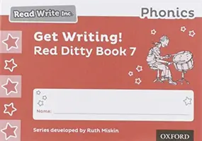 Lesen-Schreiben-Inc. Phonics: Schreiben lernen! Rotes Ditty-Buch 7er Packung mit 10 Stück - Read Write Inc. Phonics: Get Writing! Red Ditty Book 7 Pack of 10