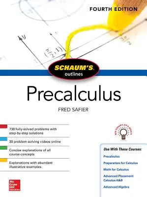 Schaum's Outline of Precalculus, Vierte Ausgabe - Schaum's Outline of Precalculus, Fourth Edition