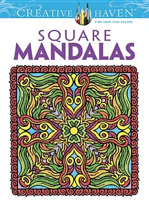 Creative Haven Quadratische Mandalas Malbuch - Creative Haven Square Mandalas Coloring Book