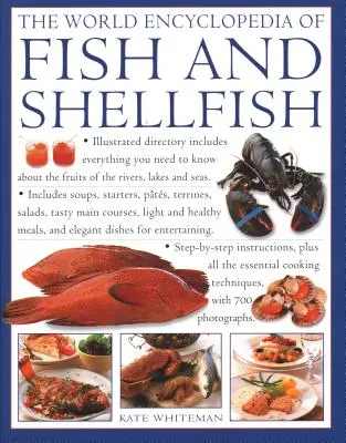 Die Welt-Enzyklopädie der Fische und Schalentiere: Illustriertes Verzeichnis enthält alles, was Sie über die Früchte der Flüsse, Seen und Meere wissen müssen; - The World Encyclopedia of Fish & Shellfish: Illustrated Directory Contains Everything You Need to Know about the Fruits of the Rivers, Lakes and Seas;