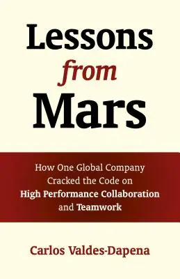 Lektionen vom Mars: Wie ein globales Unternehmen den Code für Hochleistungszusammenarbeit und Teamwork geknackt hat - Lessons from Mars: How One Global Company Cracked the Code on High Performance Collaboration and Teamwork
