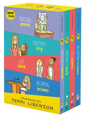 Emmie & Friends 4-Bücher-Box-Set: Die unsichtbare Emmie, Positiv Izzy, Nur Jaime, Die werdende Brianna - Emmie & Friends 4-Book Box Set: Invisible Emmie, Positively Izzy, Just Jaime, Becoming Brianna