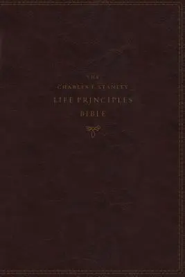 Nkjv, Charles F. Stanley Life Principles Bible, 2. Auflage, Lederweich, Burgund, Indexiert, Komfortdruck: Wachsen in Wissen und Verständnis von - Nkjv, Charles F. Stanley Life Principles Bible, 2nd Edition, Leathersoft, Burgundy, Indexed, Comfort Print: Growing in Knowledge and Understanding of