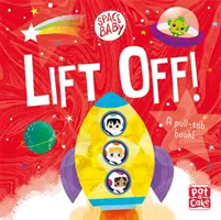 Weltraum-Baby: Abheben! - Ein Pappbilderbuch zum Aufklappen - Space Baby: Lift Off! - A pull-tab board book