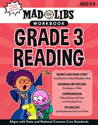 Mad Libs Workbook: Klasse 3 Lesen - Mad Libs Workbook: Grade 3 Reading