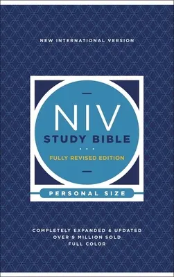 NIV Studienbibel, Vollständig revidierte Ausgabe, Persönliche Größe, Hardcover, Rote Schrift, Komfortdruck - NIV Study Bible, Fully Revised Edition, Personal Size, Hardcover, Red Letter, Comfort Print