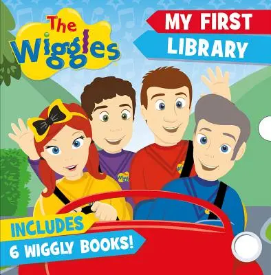 Die Wiggles: Meine erste Bibliothek: Enthält 6 Wiggly-Bücher - The Wiggles: My First Library: Includes 6 Wiggly Books