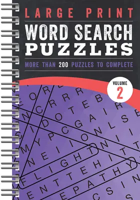 Großdruck-Wortsuchrätsel: Band 2 - Large Print Word Search Puzzles: Volume 2