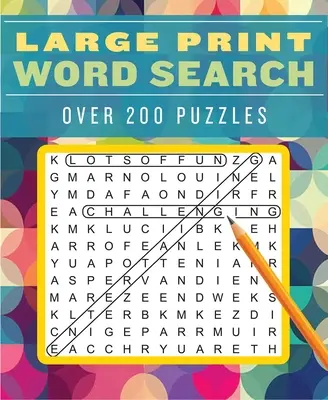 Großdruck-Wortsuche - Large Print Word Search