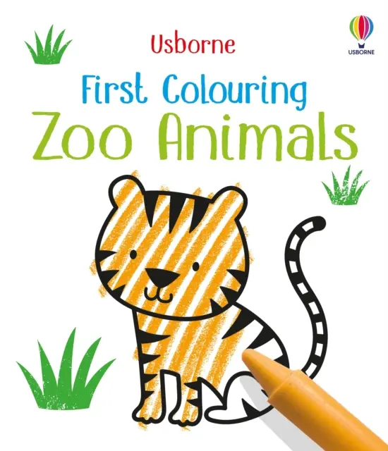 Erste Ausmalbilder Zootiere - First Colouring Zoo Animals