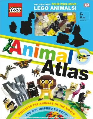 Lego Tieratlas: Entdecke die Tiere der Welt [mit Spielzeug] - Lego Animal Atlas: Discover the Animals of the World [With Toy]