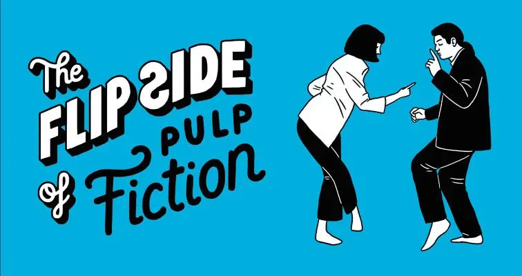 Die Kehrseite von Pulp Fiction: Ein Film-Flipbook - The Flip Side of Pulp Fiction: A Movie Flipbook