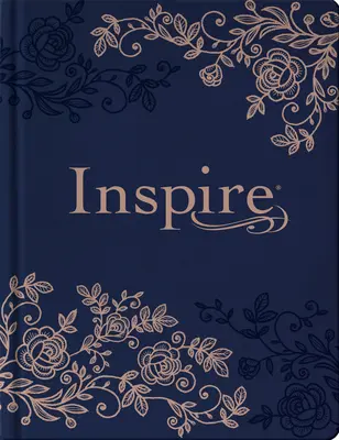 Inspirationsbibel NLT (Hardcover lederähnlich, Marine): Die Bibel zum Ausmalen und für kreative Tagebücher - Inspire Bible NLT (Hardcover Leatherlike, Navy): The Bible for Coloring & Creative Journaling