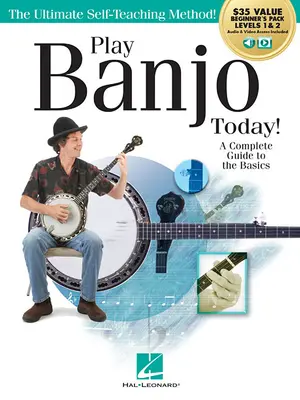Banjo spielen - heute! All-in-One-Anfängerpaket: Enthält Buch 1, Buch 2, Audio & Video - Play Banjo Today! All-In-One Beginner's Pack: Includes Book 1, Book 2, Audio & Video