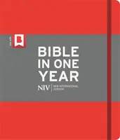 NIV-Journalling Bibel in einem Jahr - Rot - NIV Journalling Bible in One Year - Red