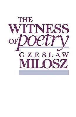 Der Zeuge der Poesie - The Witness of Poetry