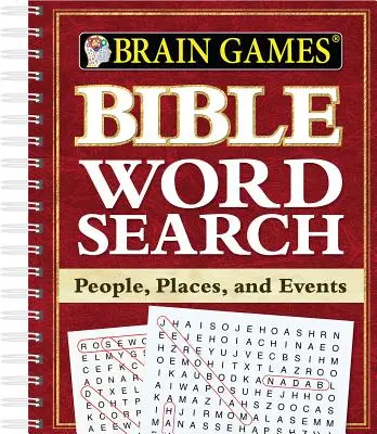 Denkspiele - Bibel-Wortsuche: Menschen, Orte und Ereignisse - Brain Games - Bible Word Search: People, Places, and Events