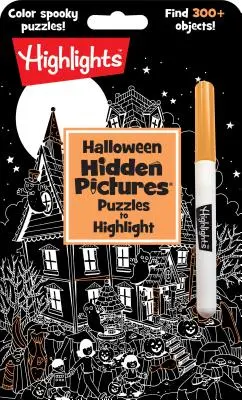 Halloween Versteckte Bilder Puzzles zum Hervorheben - Halloween Hidden Pictures Puzzles to Highlight