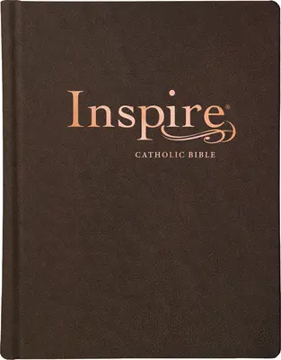 Inspire Katholische Bibel NLT (Lederartig, Dunkelbraun): Die Bibel zum Ausmalen und für kreative Tagebücher - Inspire Catholic Bible NLT (Leatherlike, Dark Brown): The Bible for Coloring & Creative Journaling