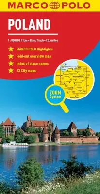 Polen Marco Polo Karte - Poland Marco Polo Map