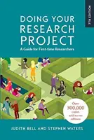 Ihr Forschungsprojekt durchführen: Ein Leitfaden für Erstforscher - Doing Your Research Project: A Guide for First-time Researchers