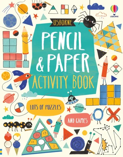 Activity Book mit Stift und Papier - Pencil and Paper Activity Book