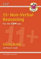 11+ CEM Non-Verbal Reasoning Studienbuch (mit Elternhandbuch & Online-Ausgabe) - 11+ CEM Non-Verbal Reasoning Study Book (with Parents' Guide & Online Edition)