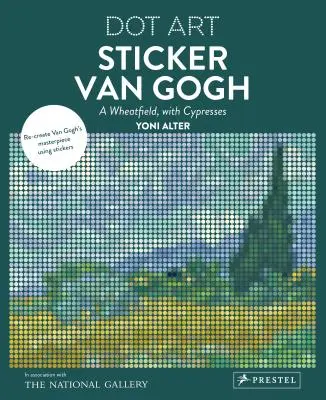 Aufkleber Van Gogh: Dot Art - Sticker Van Gogh: Dot Art