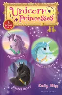 Einhornprinzessinnen-Bind-Up-Bücher 4-6: Die Farbe des Prismas, Die Explosion des Windes und Der Tanz des Mondes - Unicorn Princesses Bind-Up Books 4-6: Prism's Paint, Breeze's Blast, and Moon's Dance