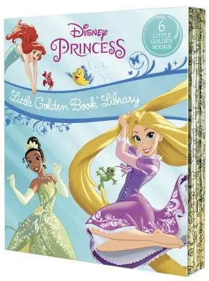 Kleines Goldenes Buch von Disney Princess (Disney Princess): Tangled; Brave; Die Prinzessin und der Frosch; Die kleine Meerjungfrau; Die Schöne und das Biest; Cin - Disney Princess Little Golden Book Library (Disney Princess): Tangled; Brave; The Princess and the Frog; The Little Mermaid; Beauty and the Beast; Cin