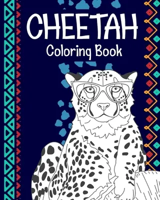 Gepard-Malbuch - Cheetah Coloring Book