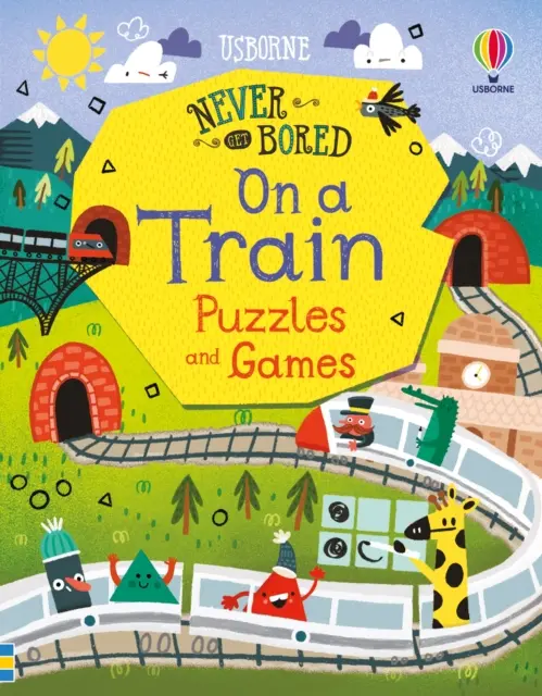 Im Zug wird es nie langweilig Puzzles & Spiele - Never Get Bored on a Train Puzzles & Games