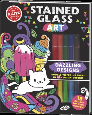 Buntglaskunst: Schillernde Designs (Klutz Activity Book) - Stained Glass Art: Dazzling Designs (Klutz Activity Book)