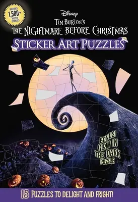 The Nightmare Before Christmas Aufkleberpuzzle - The Nightmare Before Christmas Sticker Art Puzzles