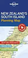 Lonely Planet Neuseelands Südinsel Planungskarte 1 - Lonely Planet New Zealand's South Island Planning Map 1