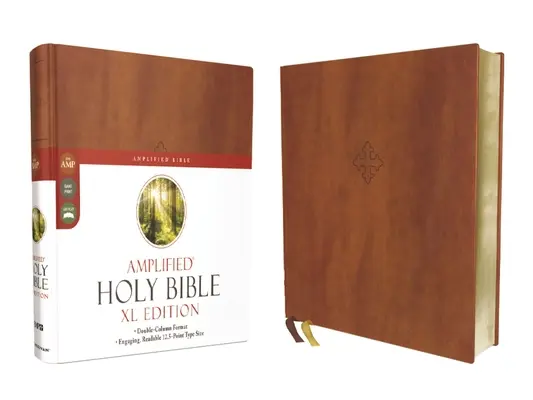 Amplified Holy Bible, XL Ausgabe, Lederweich, Braun - Amplified Holy Bible, XL Edition, Leathersoft, Brown