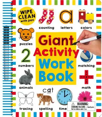 Sauber wischen: Riesiges Activity Workbook - Wipe Clean: Giant Activity Workbook