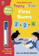 Wischiwaschi erste Summen: Schulanfang mit Topsy und Tim - Wipe-Clean First Sums: Start School with Topsy and Tim