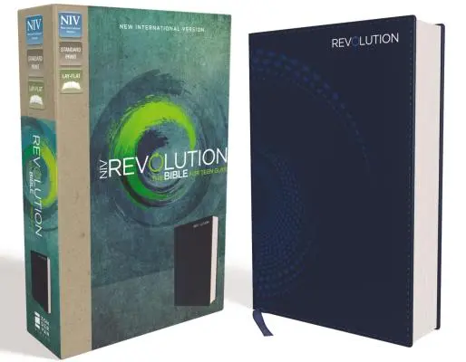 NIV, Revolution Bibel, Kunstleder, Blau: Die Bibel für Teenager-Jungs - NIV, Revolution Bible, Imitation Leather, Blue: The Bible for Teen Guys