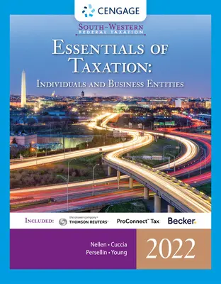 South-Western Federal Taxation 2022: Grundzüge der Besteuerung: Einzelpersonen und Unternehmen (Intuit Proconnect Tax Online & RIA Checkpoint, 1 Semester) - South-Western Federal Taxation 2022: Essentials of Taxation: Individuals and Business Entities (Intuit Proconnect Tax Online & RIA Checkpoint, 1 Term