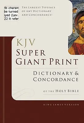 Super Giant Print Bibel Wörterbuch und Konkordanz - Super Giant Print Bible Dictionary and Concordance