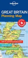 Lonely Planet Großbritannien Planungskarte 1 - Lonely Planet Great Britain Planning Map 1