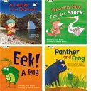 Lesen lernen zu Hause mit Phonics Bug: Pack 5 (Packung mit 4 Lesebüchern, 3 Belletristik und 1 Sachbuch) - Learn to Read at Home with Phonics Bug: Pack 5 (Pack of 4 reading books with 3 fiction and 1 non-fiction)