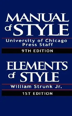 The Chicago Manual of Style & The Elements of Style, Sonderausgabe - The Chicago Manual of Style & The Elements of Style, Special Edition