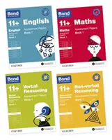 Bond 11+ English, Maths, Verbal Reasoning, Non Verbal Reasoning: Assessment Papers - 9-10 Yrs Bundle