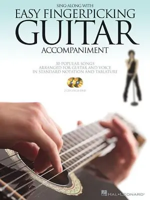 Sing along with Easy Fingerpicking Guitar Accompaniment: Inklusive Audiospuren! [Mit 2 CDs] - Sing Along with Easy Fingerpicking Guitar Accompaniment: Audio Tracks Included! [With 2 CDs]