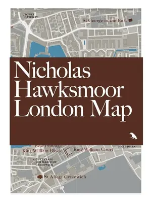 Nicholas Hawksmoor London Karte - Nicholas Hawksmoor London Map