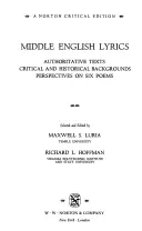 Mittelenglische Lyrik - Middle English Lyrics