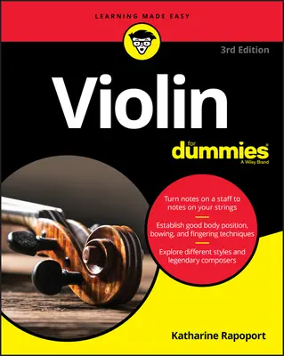 Geige für Dummies: Buch + Online-Video- und Audio-Unterricht - Violin for Dummies: Book + Online Video and Audio Instruction